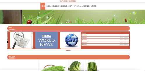 java畢業(yè)設計 基于ssm vue農產品線上銷售網(wǎng)站